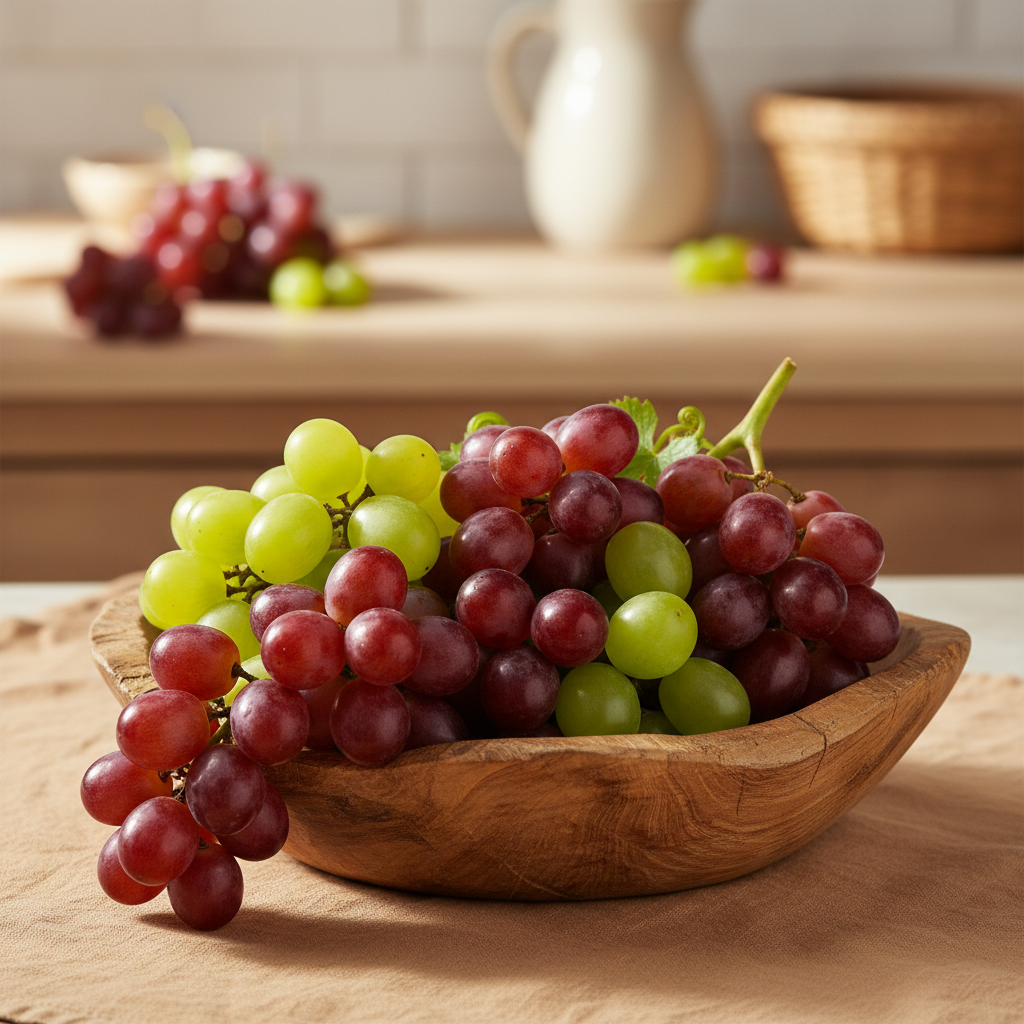 Grapes - Rustic Bowl