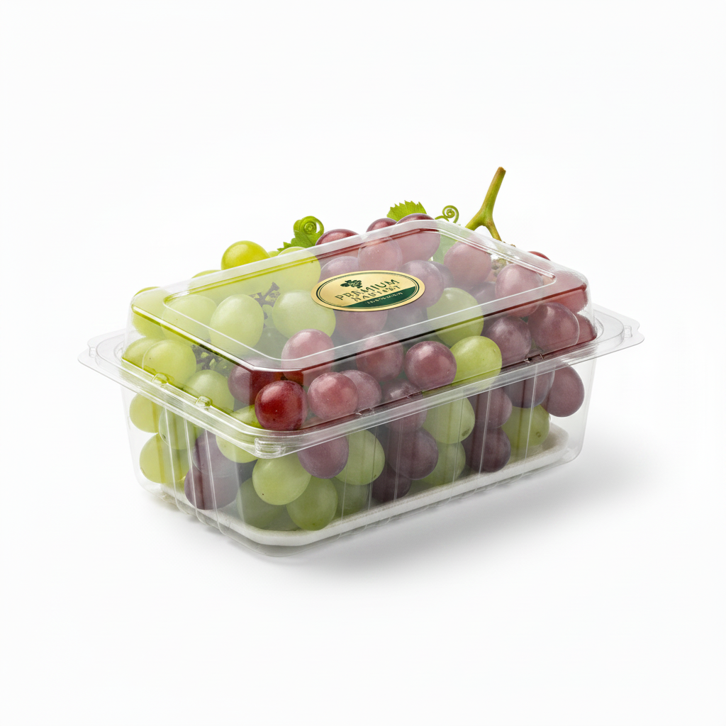 Grapes - White Background