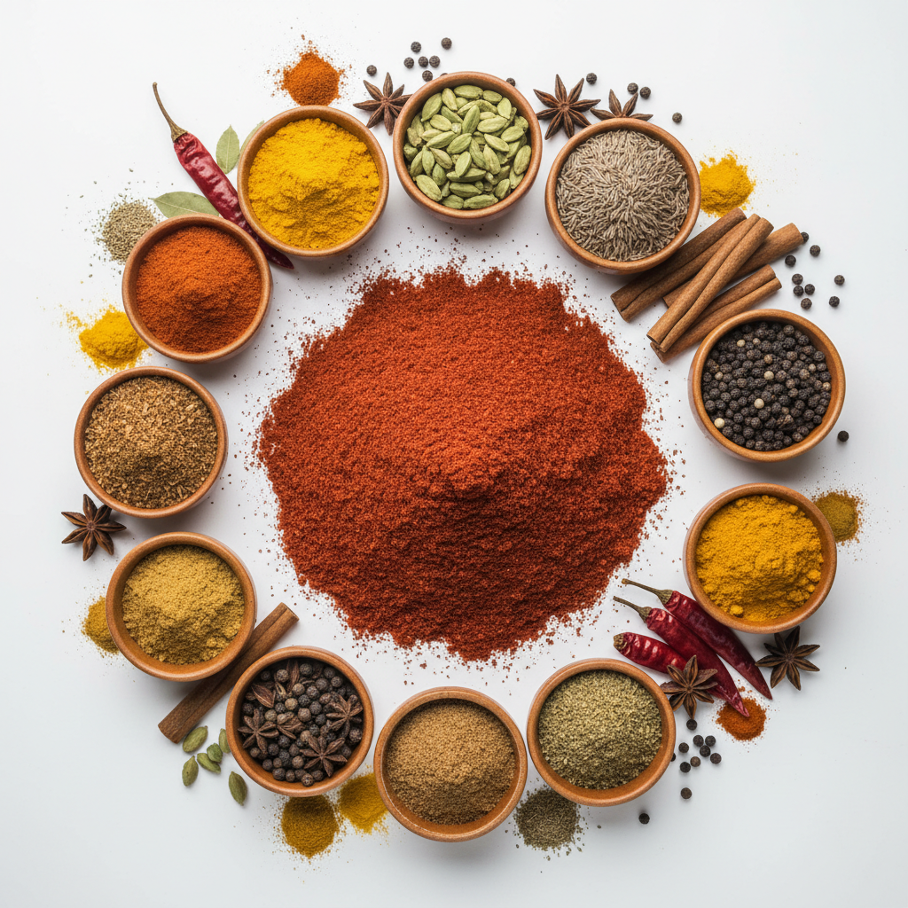 Indian spice masala collection