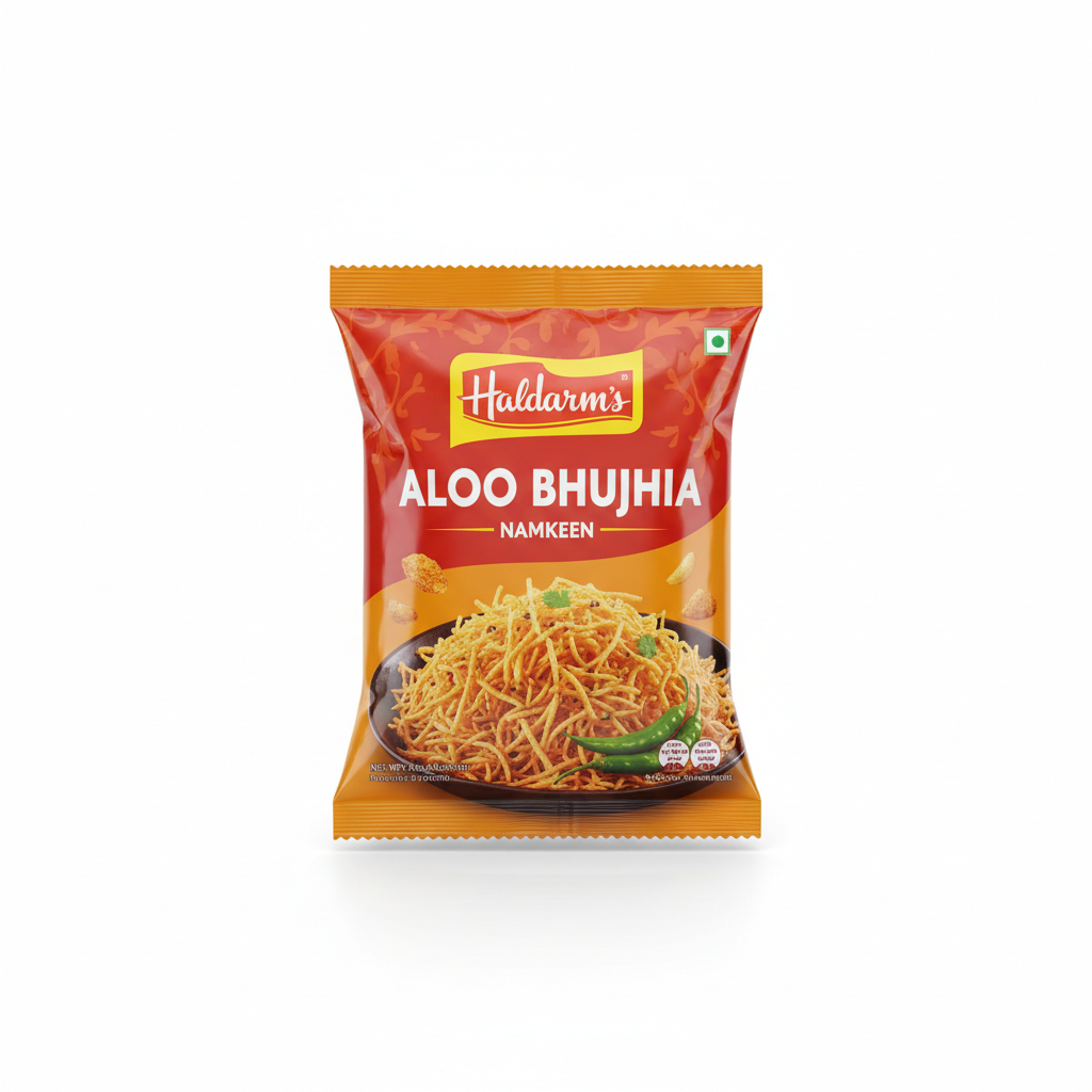 Haldiram's Aloo Bhujia namkeen pack