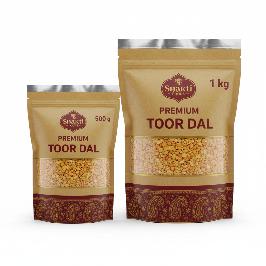 Toor Dal packaging
