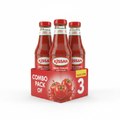 Kissan Fresh Tomato Ketchup Combo Pack of 3 - Front View