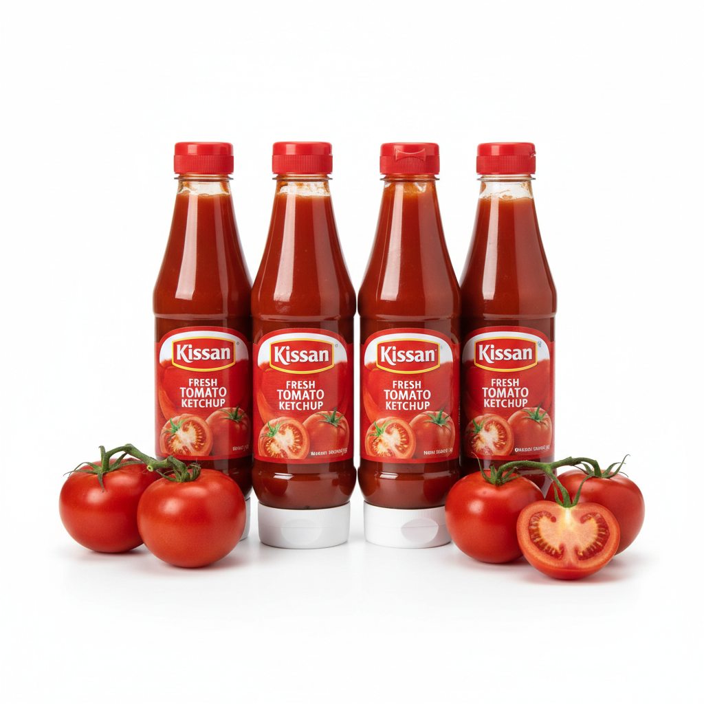Kissan Fresh Tomato Ketchup Combo Pack of 4