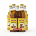 Fortune Kachi Ghani Mustard Oil Combo Pack of 4 - Front View