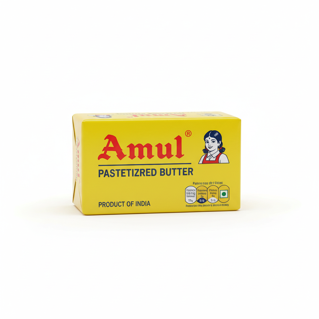 Amul pasteurised butter yellow pack