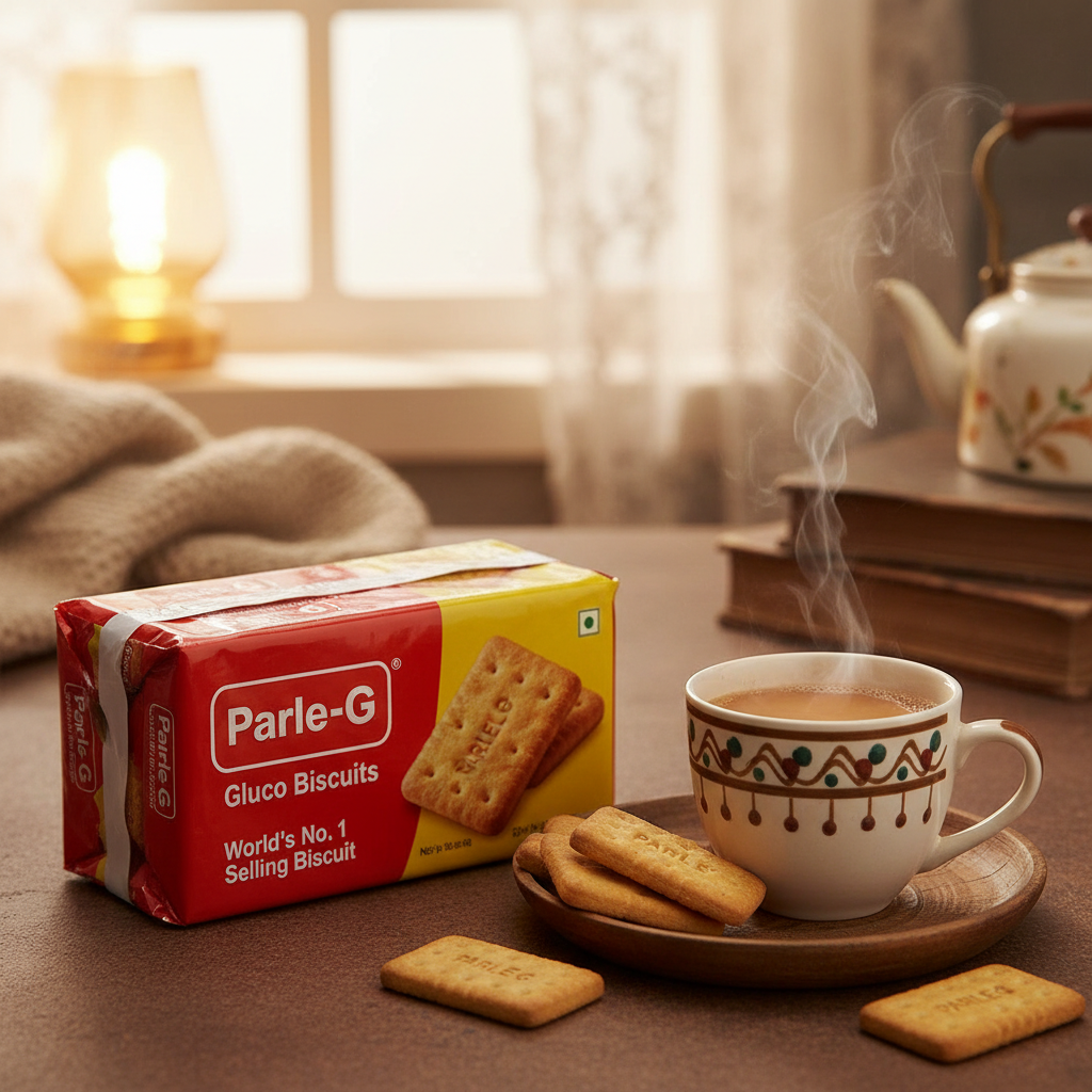 Parle-G Gluco Biscuits Combo Pack of 3 - Side Angle