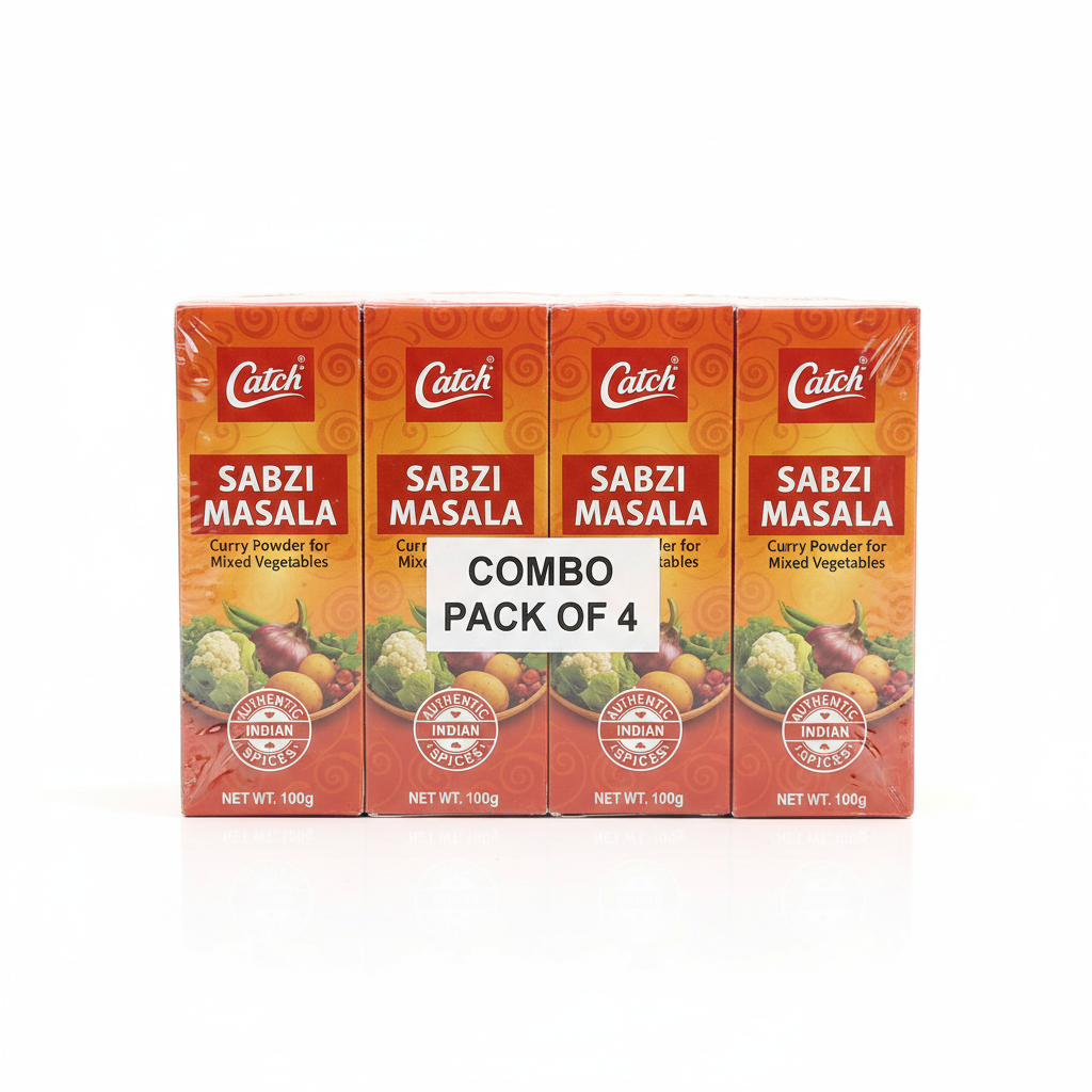 Catch Sabzi Masala Powder Combo Pack of 4 - Front View