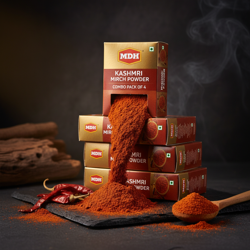 MDH Kashmiri Mirch Powder Combo Pack of 4