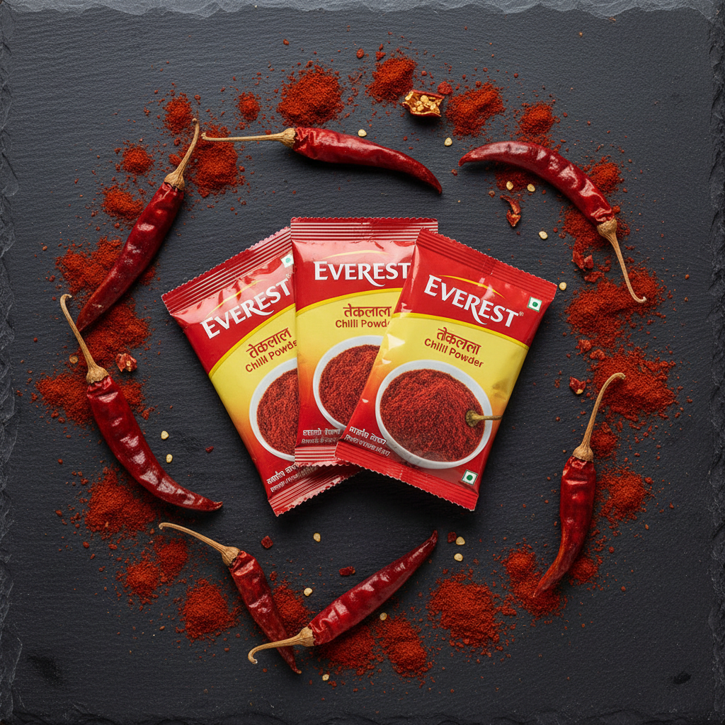 Everest Tikhalal Chilli Powder Combo Pack of 3 - Top Down