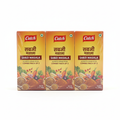 Catch Sabzi Masala Powder Combo Pack of 3 - Front View