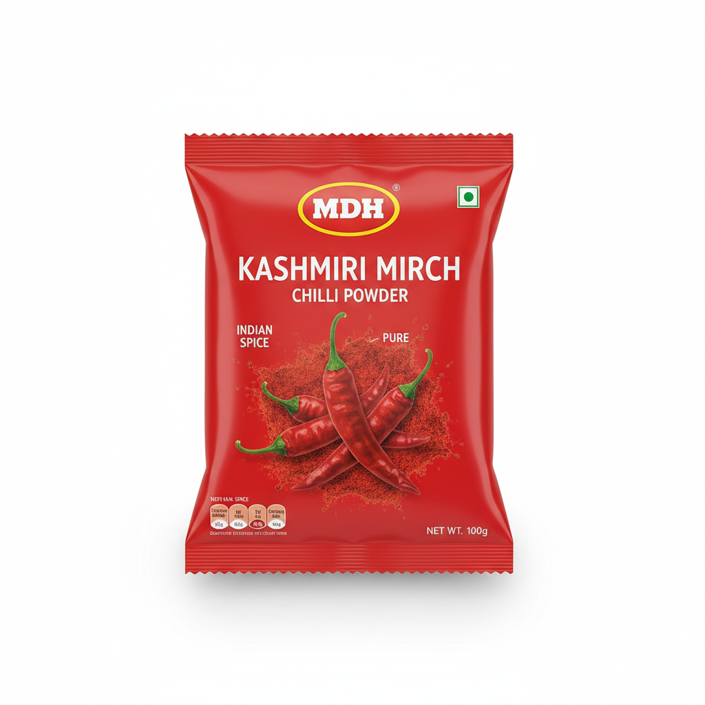 MDH Kashmiri mirch chilli powder pack