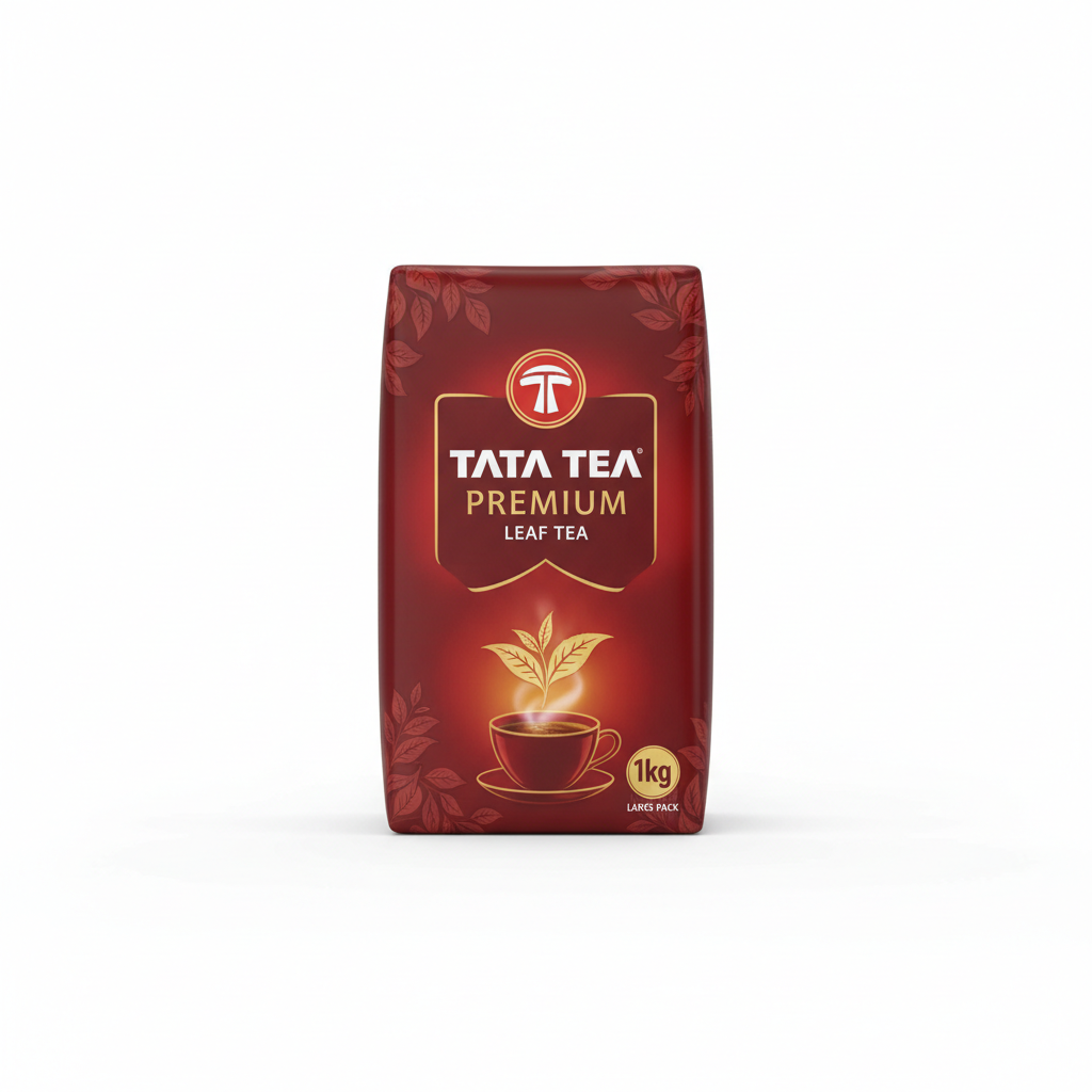 Tata Tea Premium leaf tea 1kg pack front view